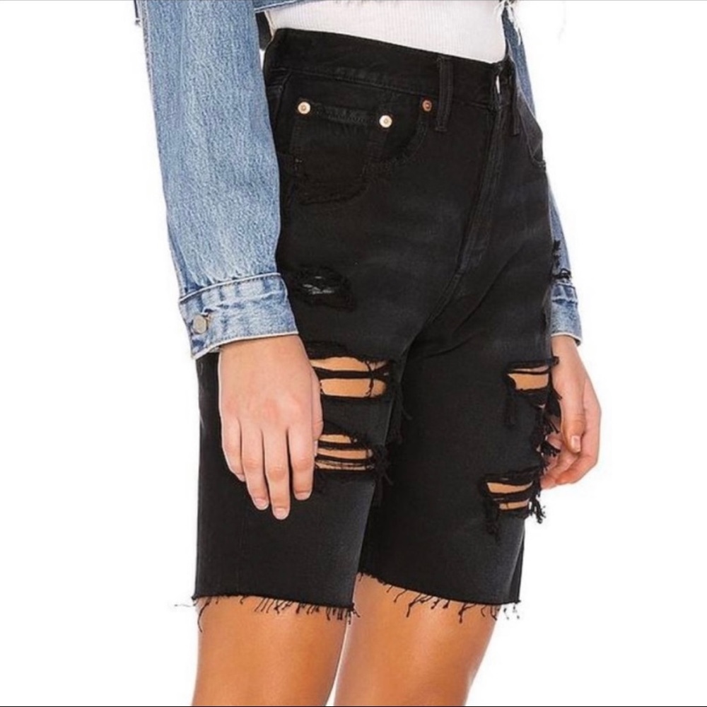 Levi’s High Rise Slouch Jean Short - Picture 3 of 8